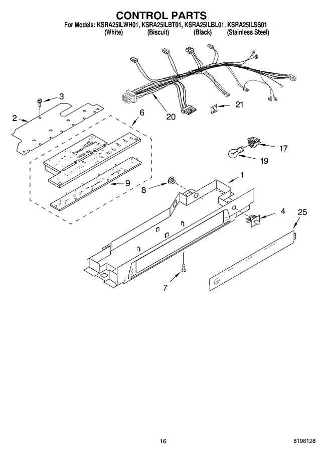Diagram for KSRA25ILWH01