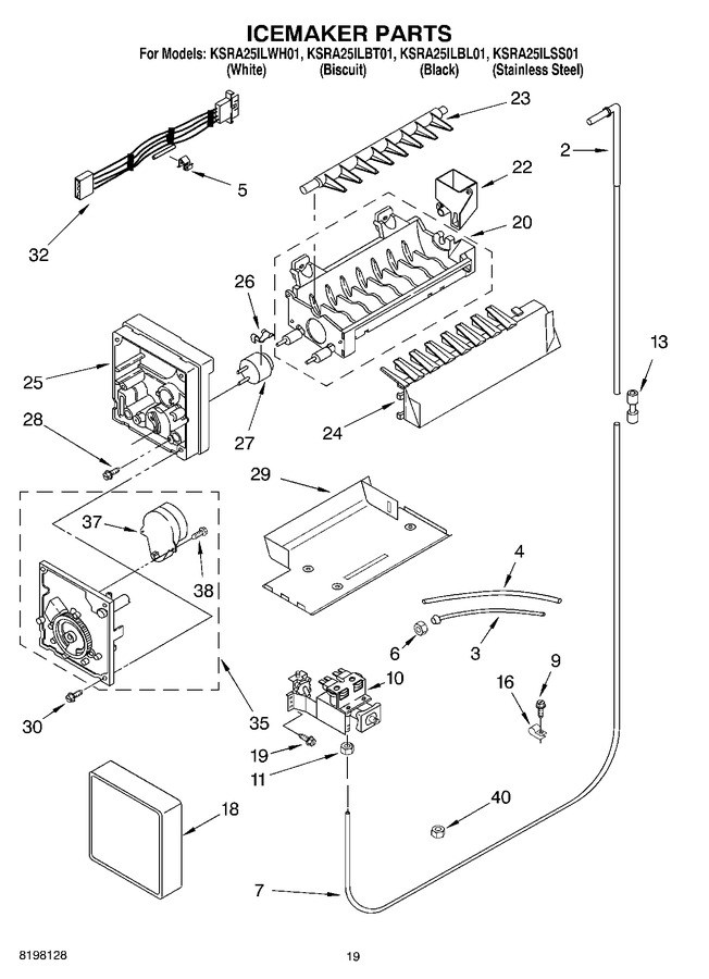 Diagram for KSRA25ILWH01