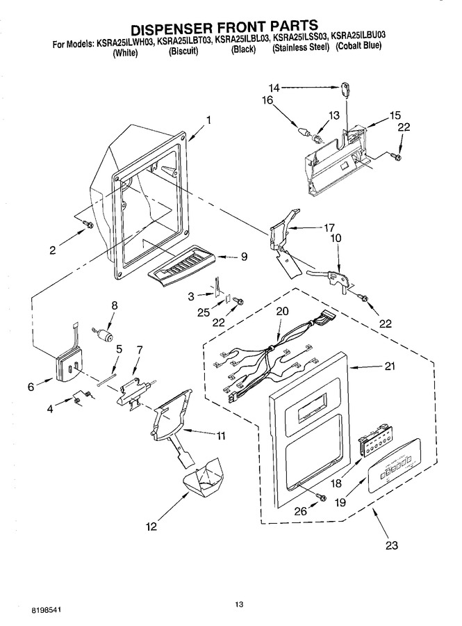 Diagram for KSRA25ILSS03