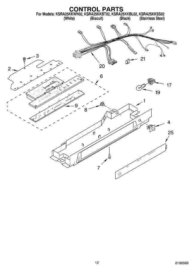 Diagram for KSRA25KKSS02