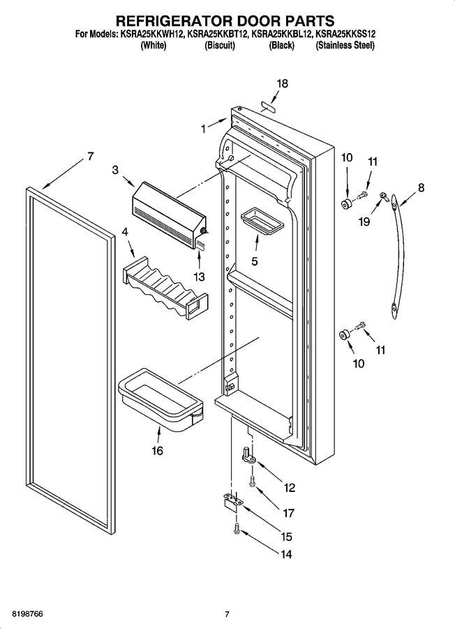 Diagram for KSRA25KKBT12