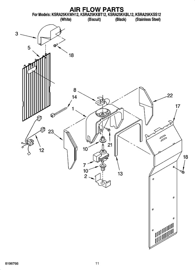 Diagram for KSRA25KKBT12