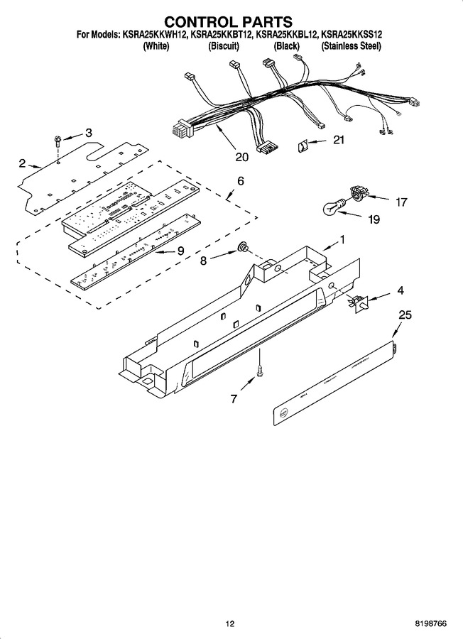 Diagram for KSRA25KKBT12