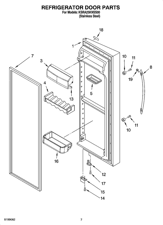Diagram for KSRA25KNSS00