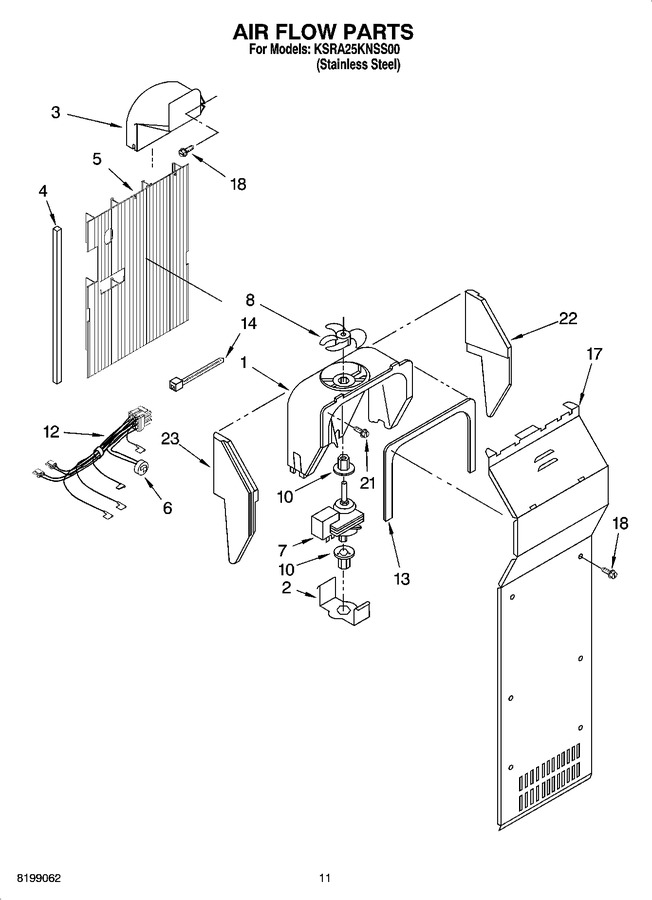 Diagram for KSRA25KNSS00