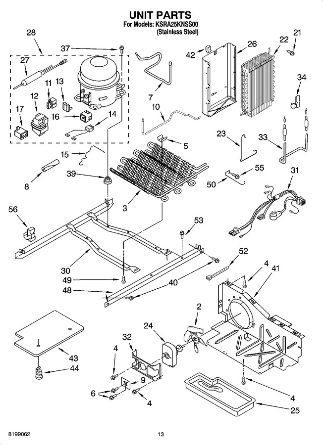 Diagram for KSRA25KNSS00