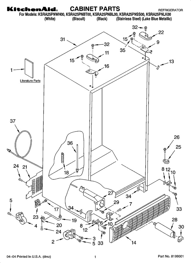 Diagram for KSRA25PNSS00