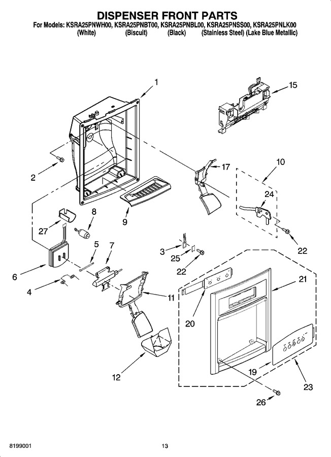 Diagram for KSRA25PNSS00