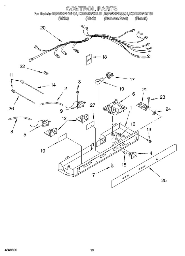 Diagram for KSRB22FHWH01