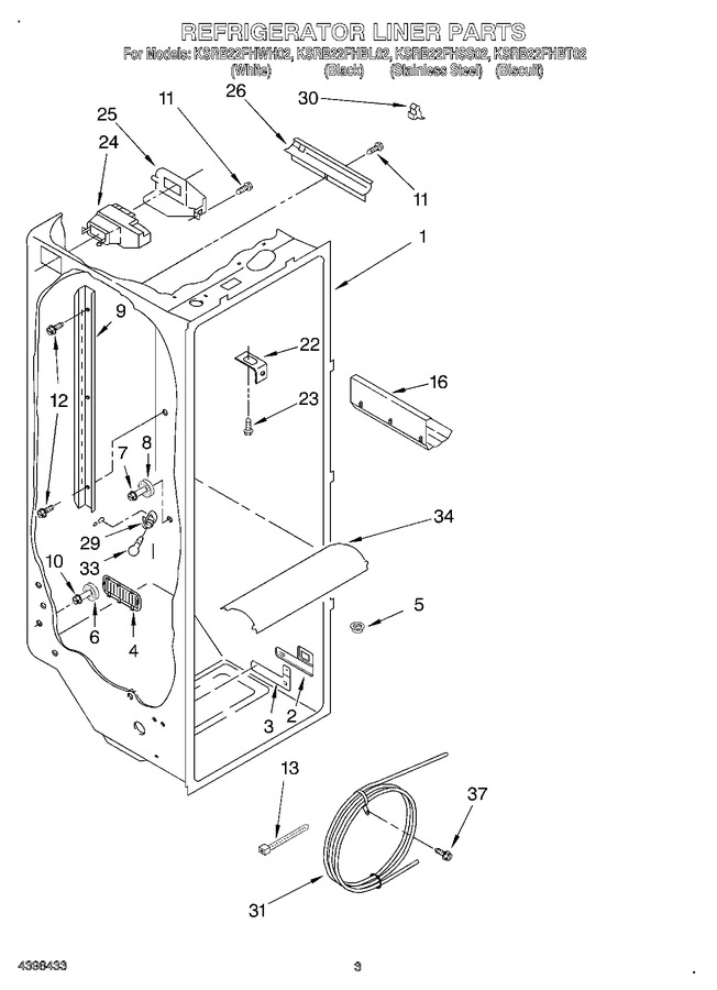 Diagram for KSRB22FHWH02
