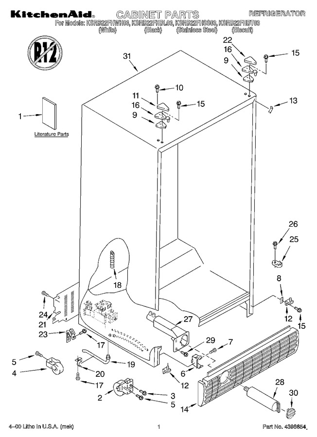 Diagram for KSRB22FHBL03