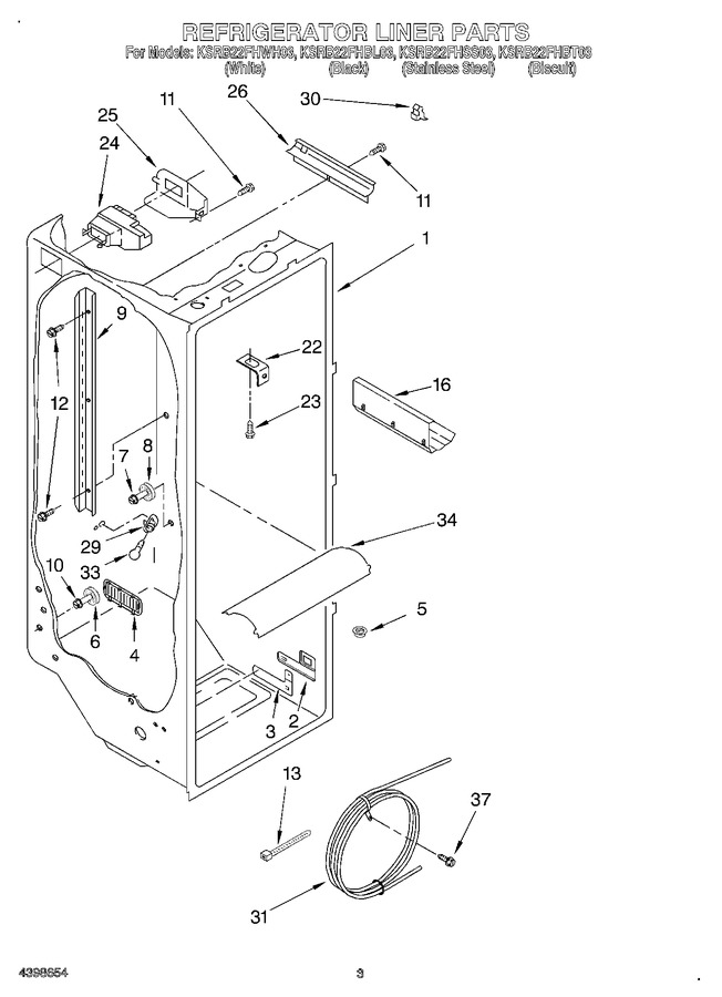 Diagram for KSRB22FHBL03