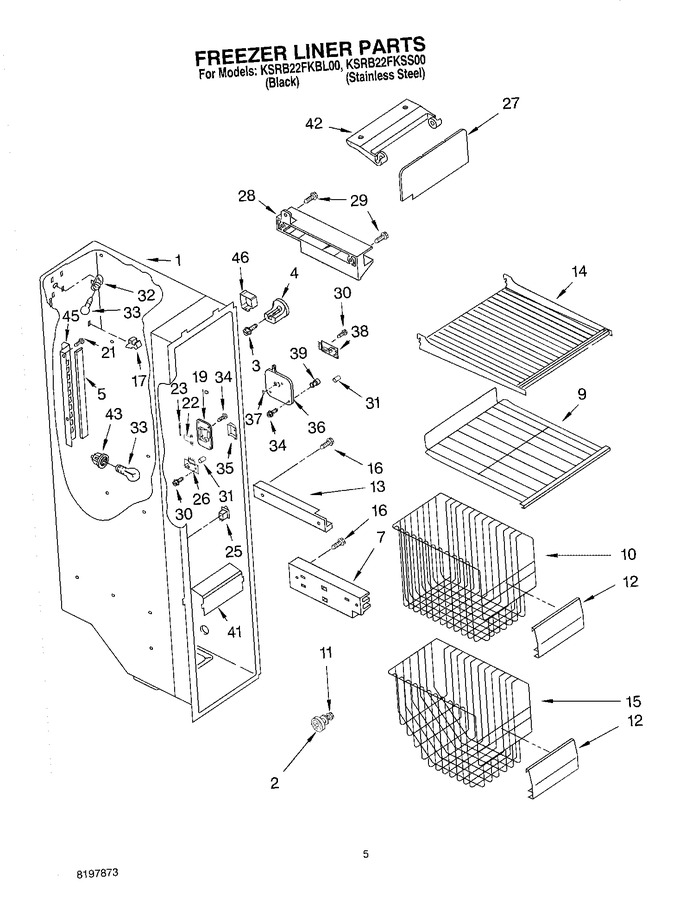 Diagram for KSRB22FKBL00