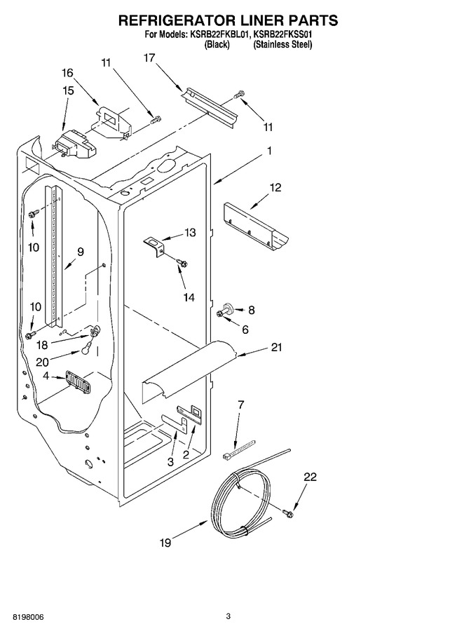 Diagram for KSRB22FKBL01