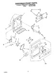 Diagram for 09 - Dispenser Front