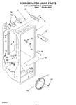 Diagram for 02 - Refrigerator Liner