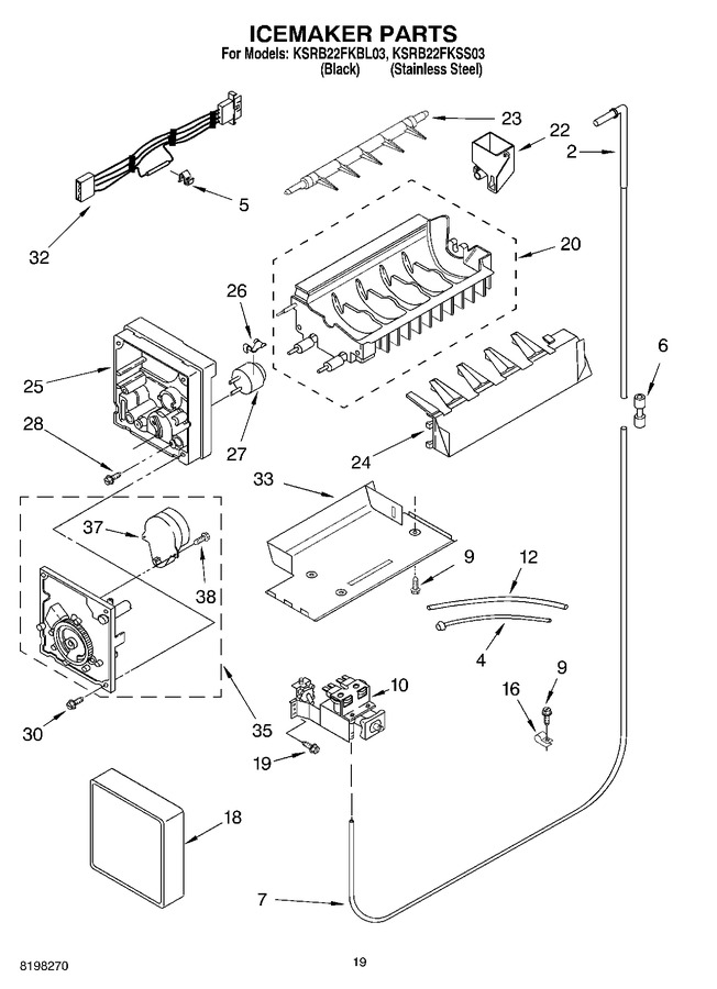 Diagram for KSRB22FKSS03