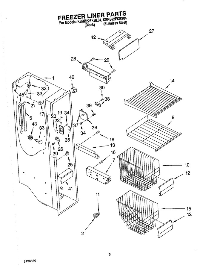 Diagram for KSRB22FKBL04