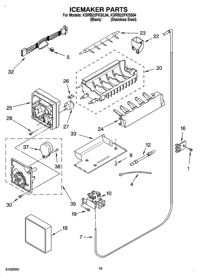 Diagram for KSRB22FKBL04