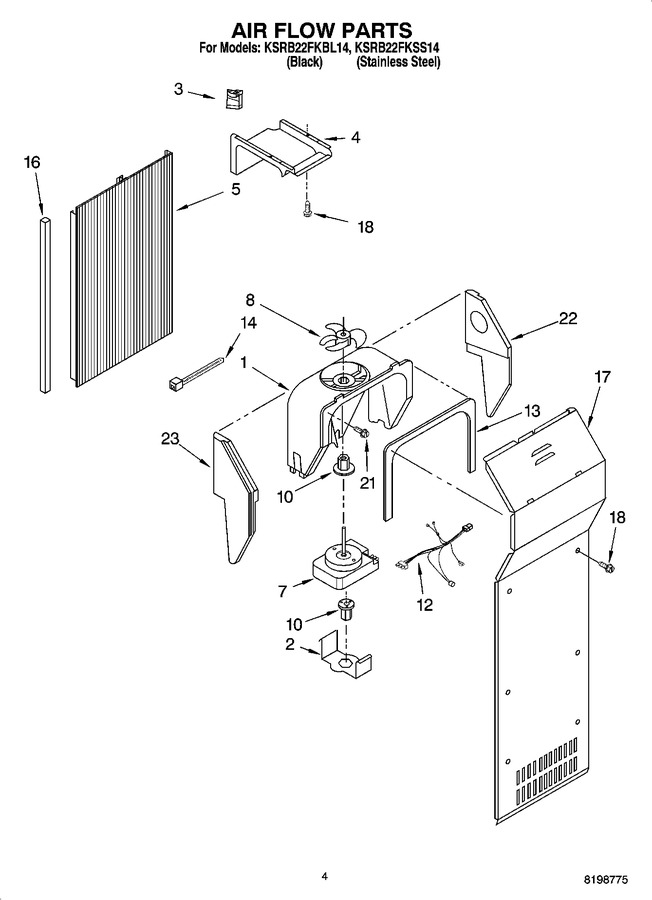 Diagram for KSRB22FKBL14