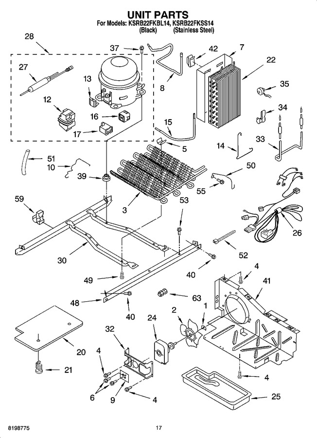 Diagram for KSRB22FKBL14