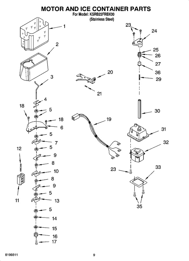 Diagram for KSRB22FRBX00
