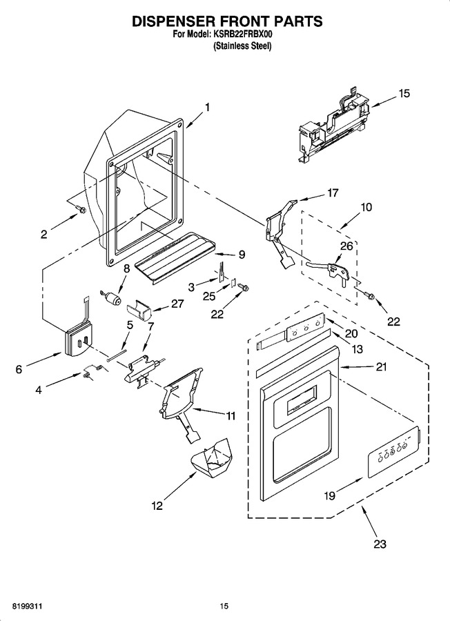 Diagram for KSRB22FRBX00
