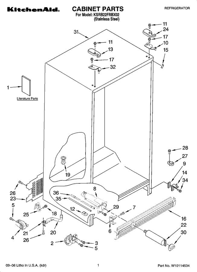 Diagram for KSRB22FRBX02