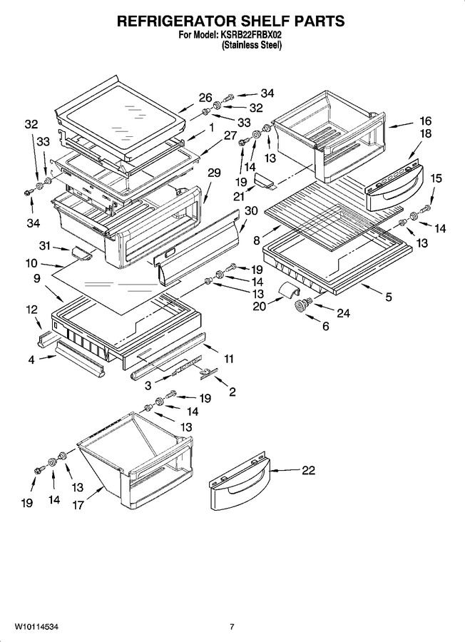 Diagram for KSRB22FRBX02