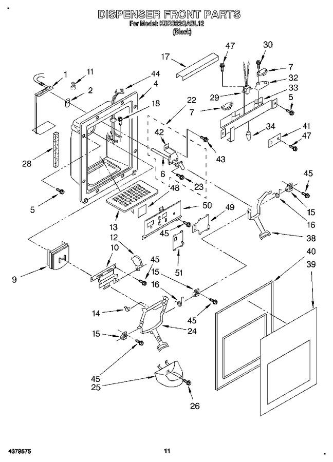 Diagram for KSRB22QABL12
