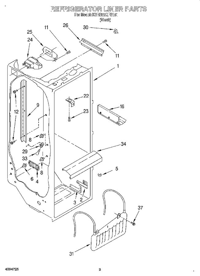 Diagram for KSRB22QFBL01