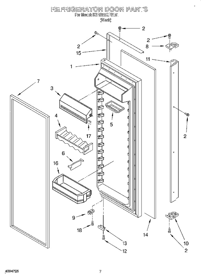 Diagram for KSRB22QFBL01