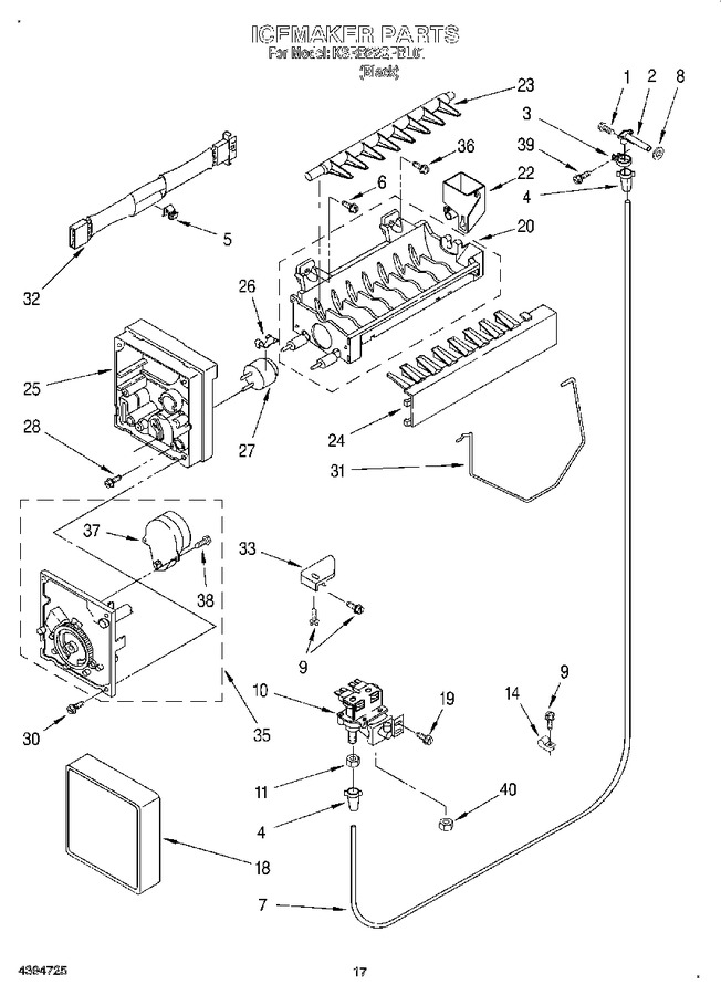 Diagram for KSRB22QFBL01