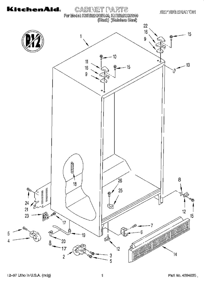 Diagram for KSRB22QGBL00
