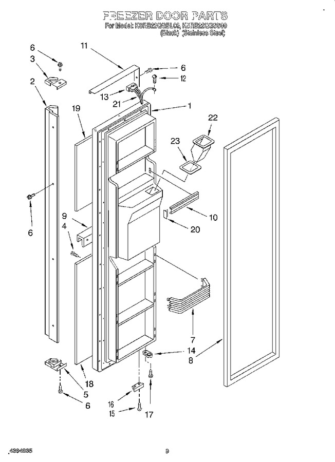 Diagram for KSRB22QGBL00