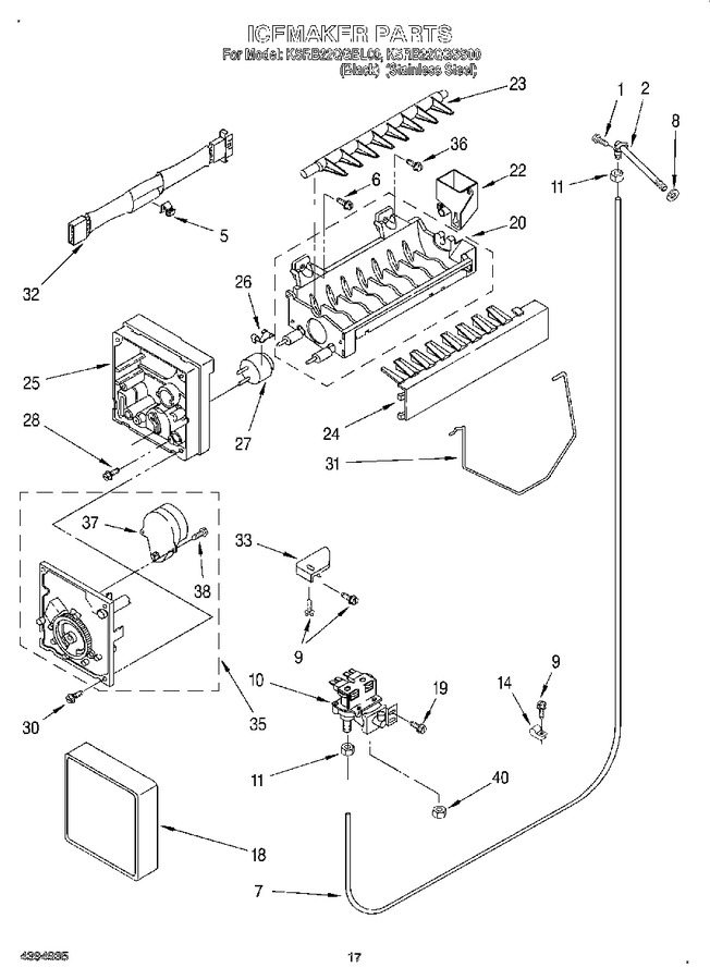 Diagram for KSRB22QGBL00
