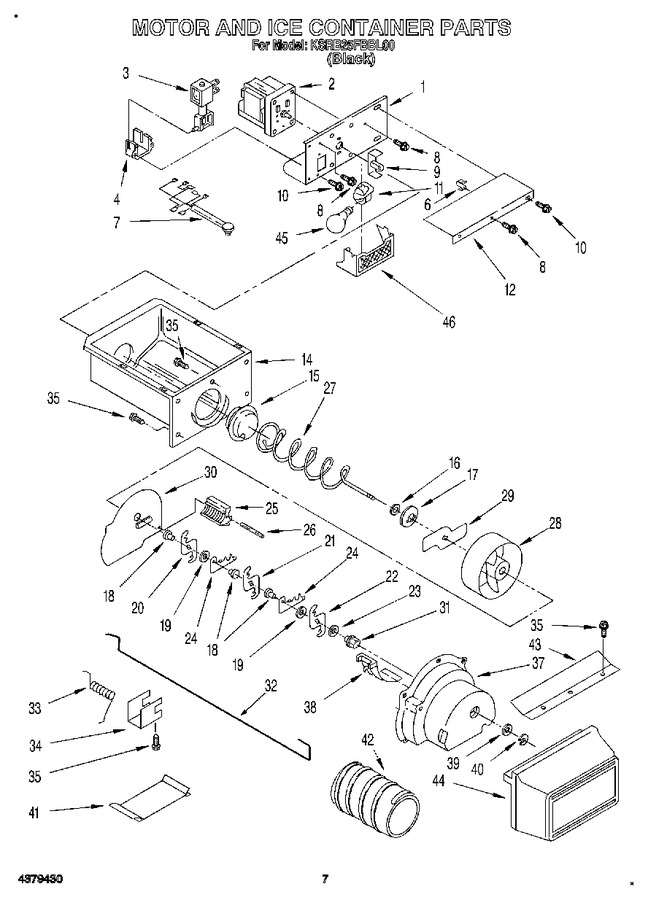 Diagram for KSRB25FBBL00