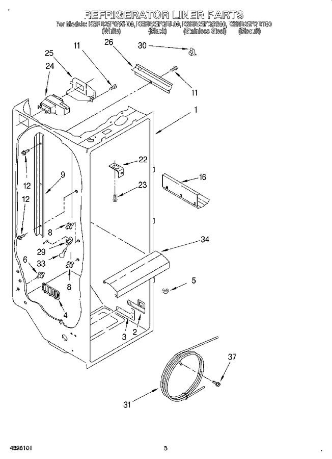 Diagram for KSRB25FGBT00