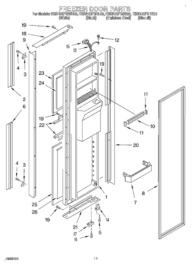 Diagram for KSRB25FGBL00