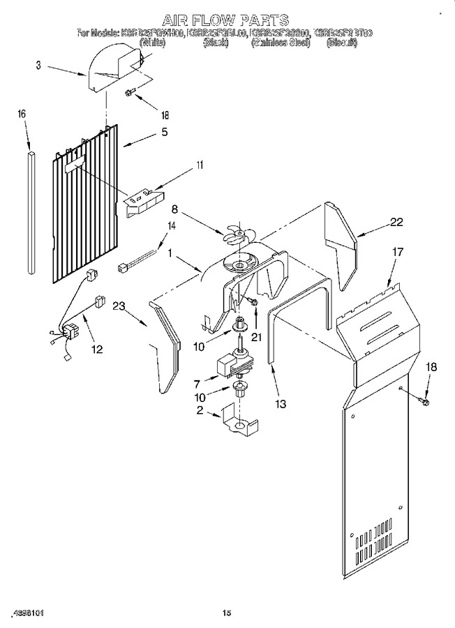 Diagram for KSRB25FGWH00