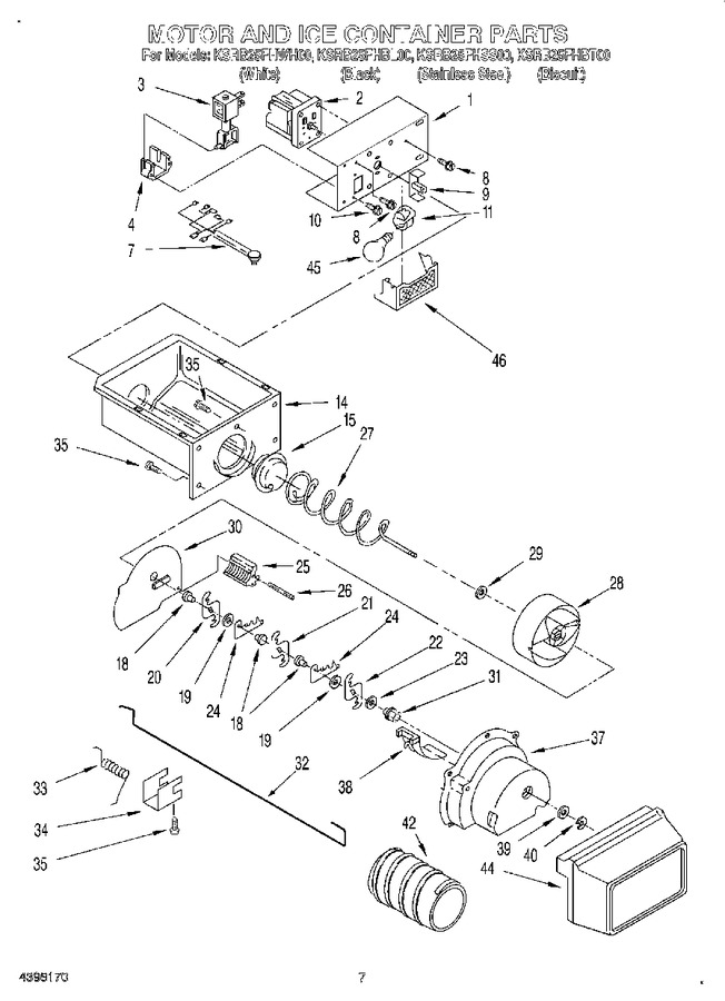 Diagram for KSRB25FHBL00