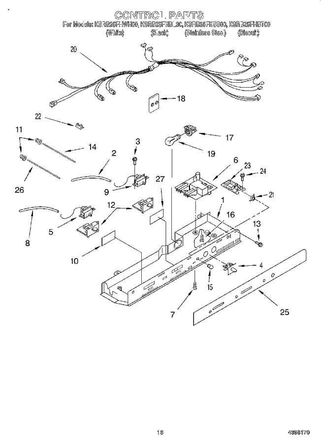 Diagram for KSRB25FHBL00