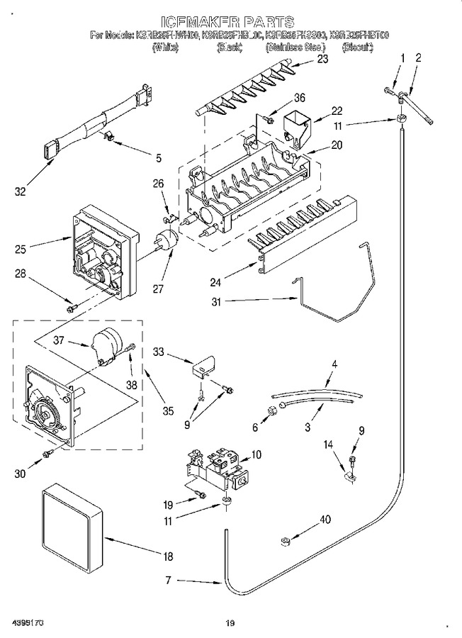 Diagram for KSRB25FHBL00
