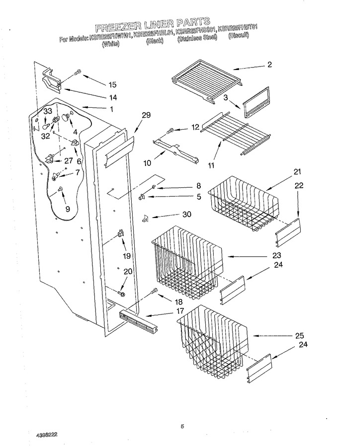 Diagram for KSRB25FHBT01