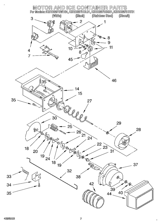 Diagram for KSRB25FHBL01