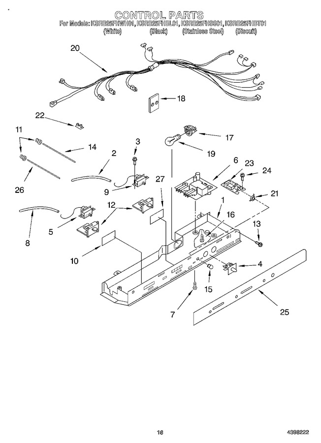 Diagram for KSRB25FHBL01