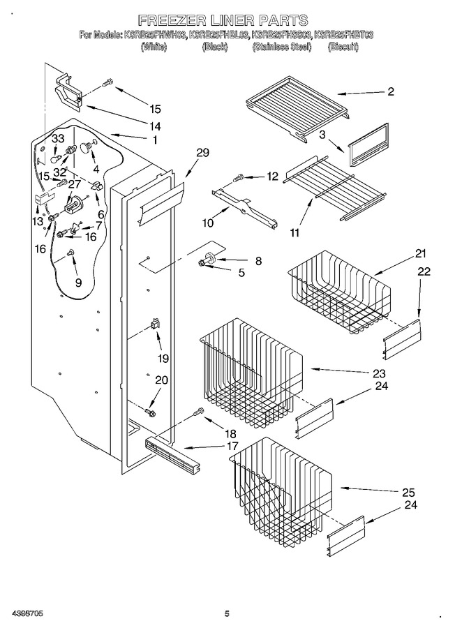 Diagram for KSRB25FHSS03
