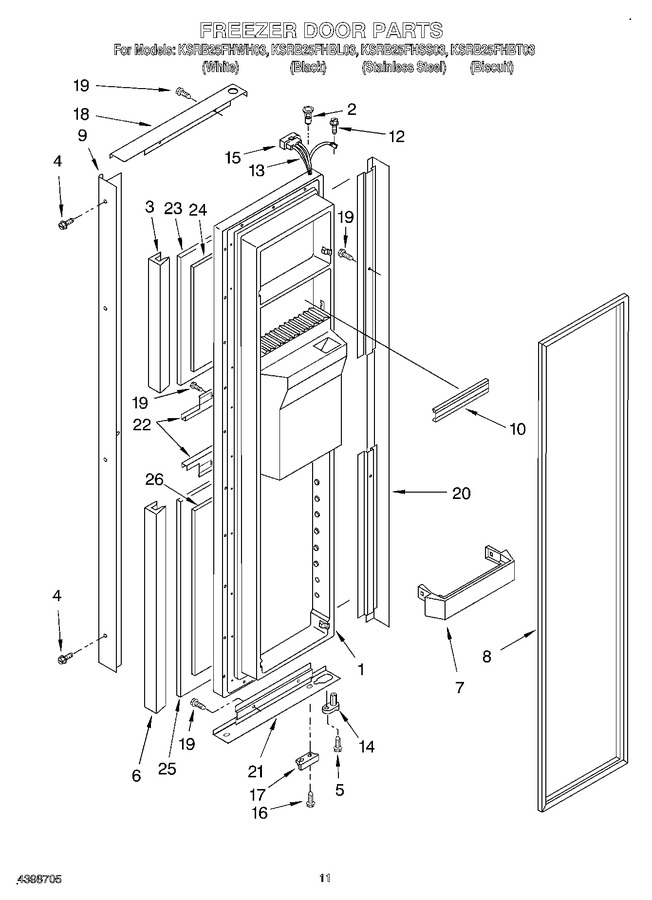 Diagram for KSRB25FHSS03
