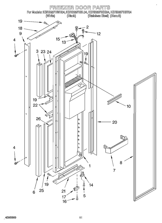 Diagram for KSRB25FHBL04