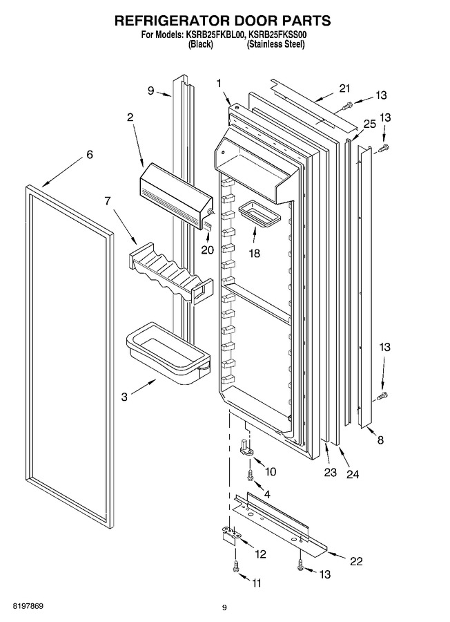 Diagram for KSRB25FKSS00